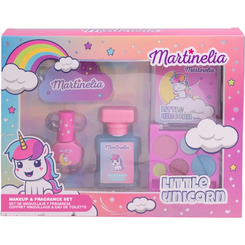 Martinelia Little Unicorn Makeup & Fragrance dárková sada pro děti