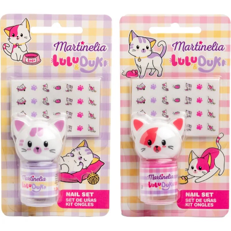 Martinelia Lulu & Duki Nail Set dárková sada pro děti