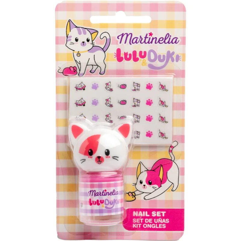 Martinelia Lulu & Duki Nail Set dárková sada pro děti