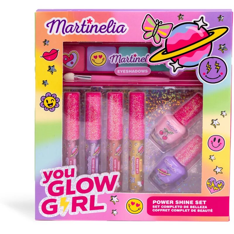 Martinelia Super Girl Power Shine Set dárková sada pro děti