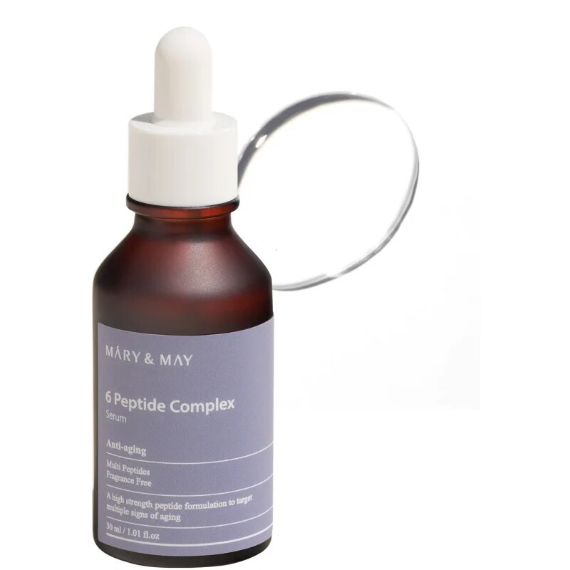 Mary&May 6 Peptide Complex intenzivně regenerační sérum s protivráskovým účinkem 30 ml