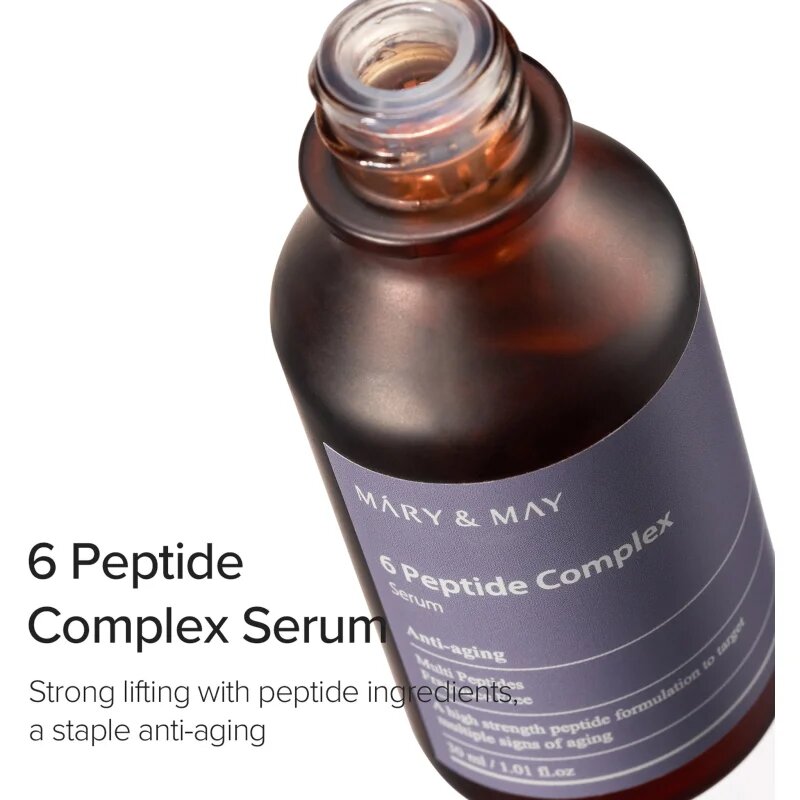 Mary&May 6 Peptide Complex intenzivně regenerační sérum s protivráskovým účinkem 30 ml