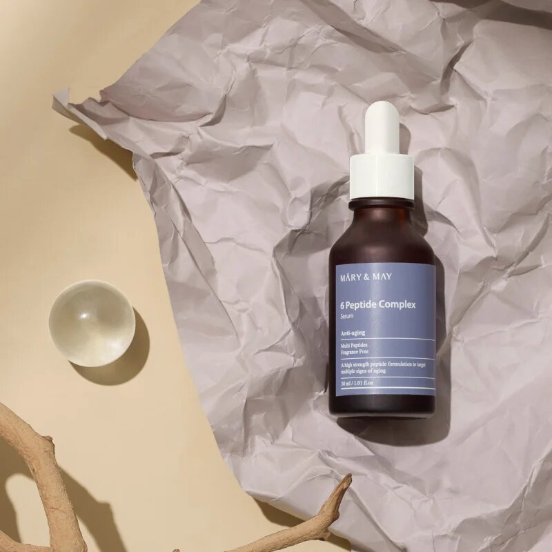 Mary&May 6 Peptide Complex intenzivně regenerační sérum s protivráskovým účinkem 30 ml