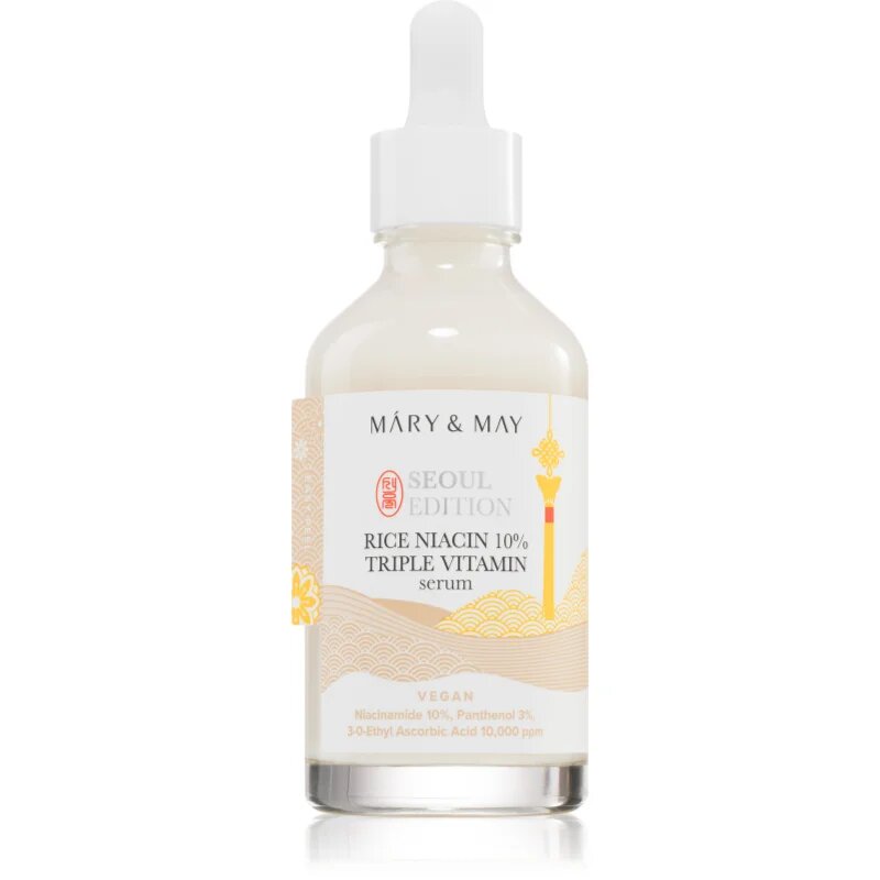 Mary&May Rice Niacin 10% Triple Vitamin Serum rozjasňující sérum s vyživujícím účinkem 80 ml