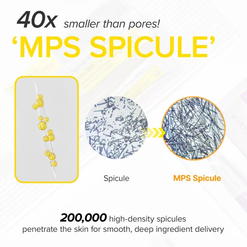 Mary&May Spicule Retinol PDRN Cream intenzivní protivráskový krém se zklidňujícím účinkem 15 g