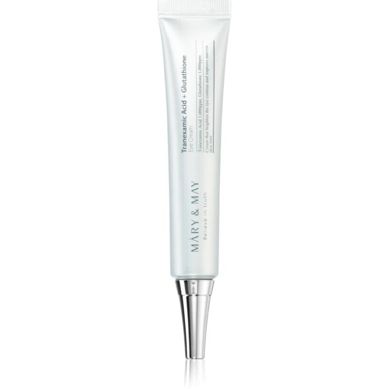 Mary&May Tranexamic Acid + Glutathione Eye Cream protivráskový oční krém redukující otoky a tmavé kruhy 30 g