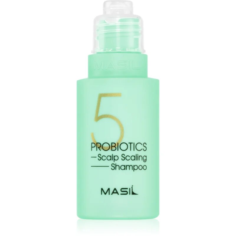 MASIL 5 Probiotics Scalp Scaling hloubkově čisticí šampon proti mastným lupům 50 ml