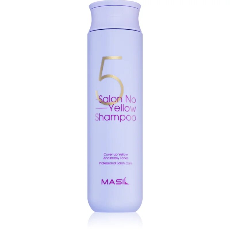 MASIL 5 Salon No Yellow fialový šampon neutralizující žluté tóny 300 ml