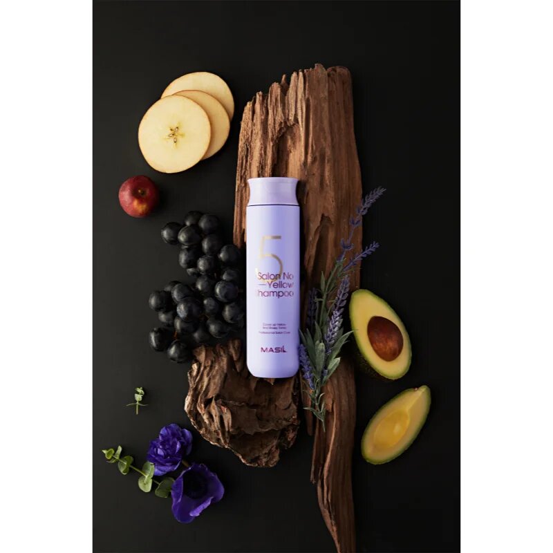 MASIL 5 Salon No Yellow fialový šampon neutralizující žluté tóny 300 ml