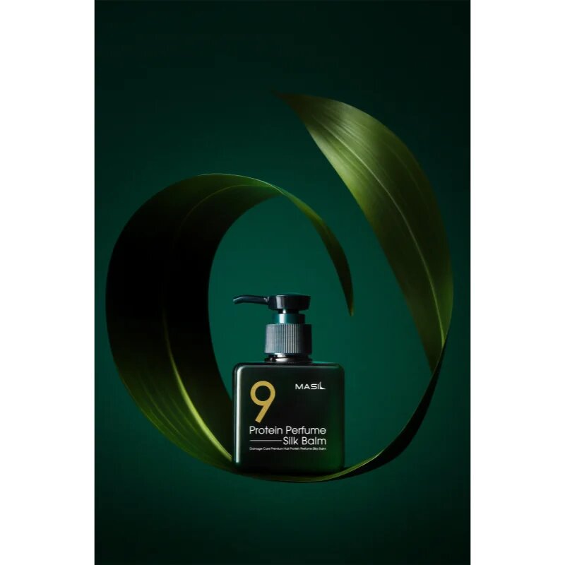 MASIL 9 Protein Perfume Silk Balm bezoplachová regenerační péče pro vlasy namáhané teplem 180 ml
