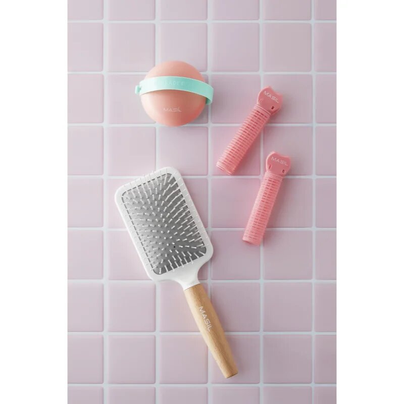 MASIL Roller Pins Peach Girl samodržící natáčky pro objem od kořínků 2 ks