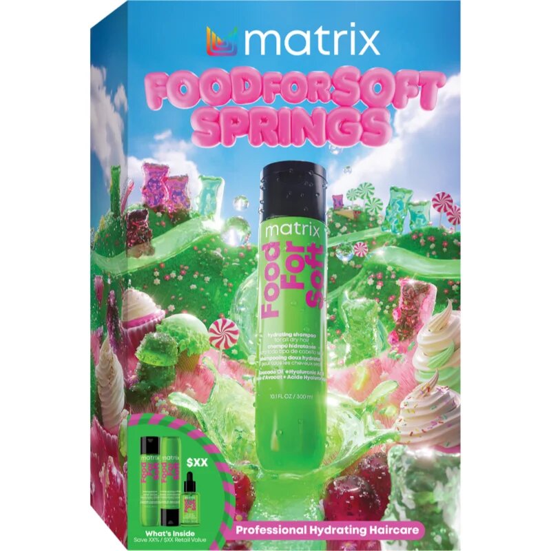 Matrix Food For Soft dárková sada pro intenzivní hydrataci
