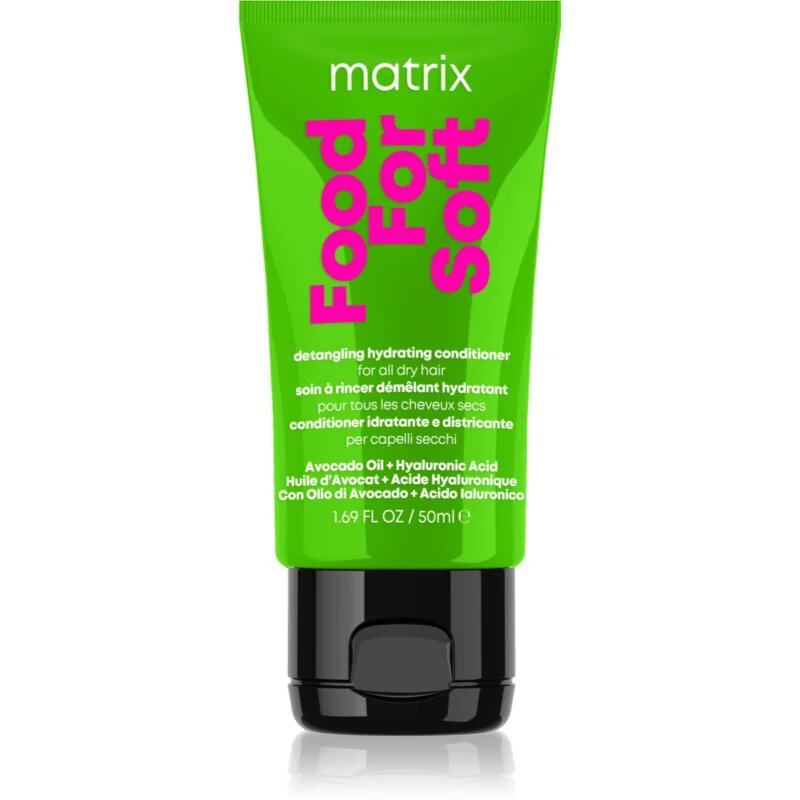 Matrix Food For Soft hydratační kondicionér s kyselinou hyaluronovou 50 ml