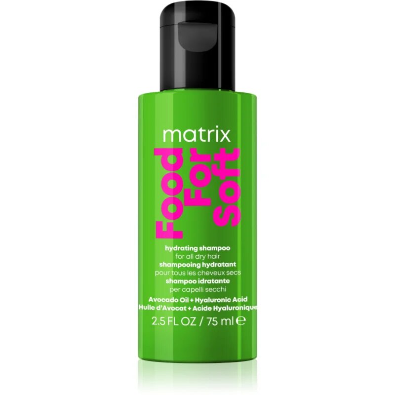 Matrix Food For Soft hydratační šampon s kyselinou hyaluronovou 75 ml