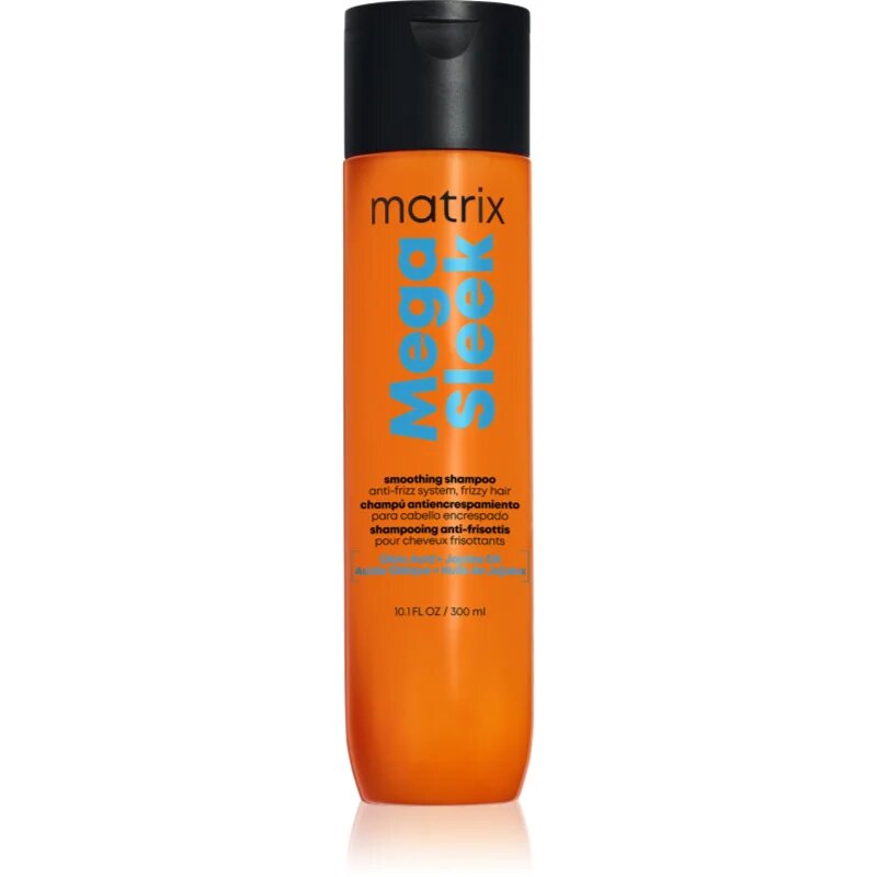 Matrix Mega Sleek Smoothing Shampoo šampon pro nepoddajné a krepatějící se vlasy 300 ml