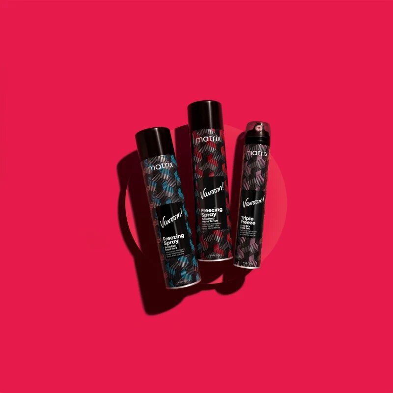 Matrix Vavoom Freezing Spray lak na vlasy s extra silnou fixací 500 ml