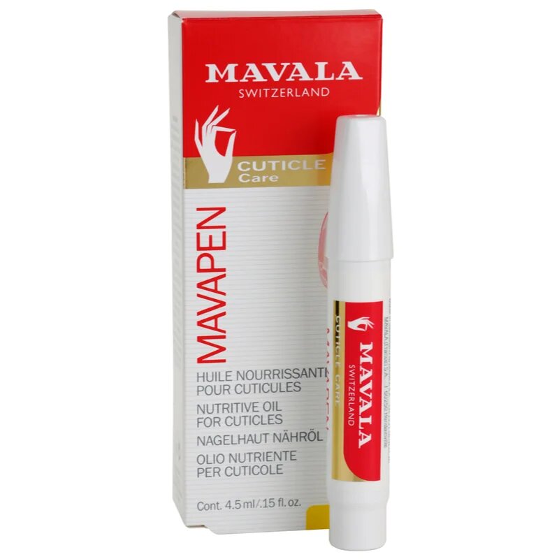 Mavala Cuticle Care Mavapen vyživující olej na nehty a nehtovou kůžičku v tužce 4.5 ml