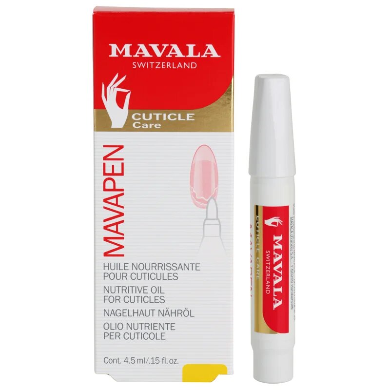 Mavala Cuticle Care Mavapen vyživující olej na nehty a nehtovou kůžičku v tužce 4.5 ml