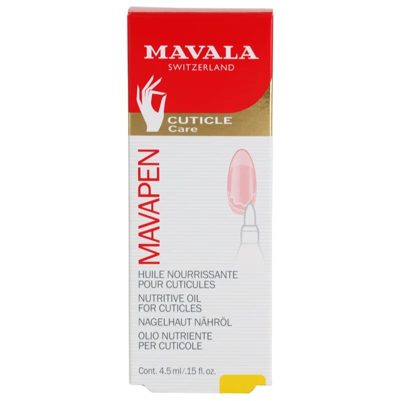Mavala Cuticle Care Mavapen vyživující olej na nehty a nehtovou kůžičku v tužce 4.5 ml