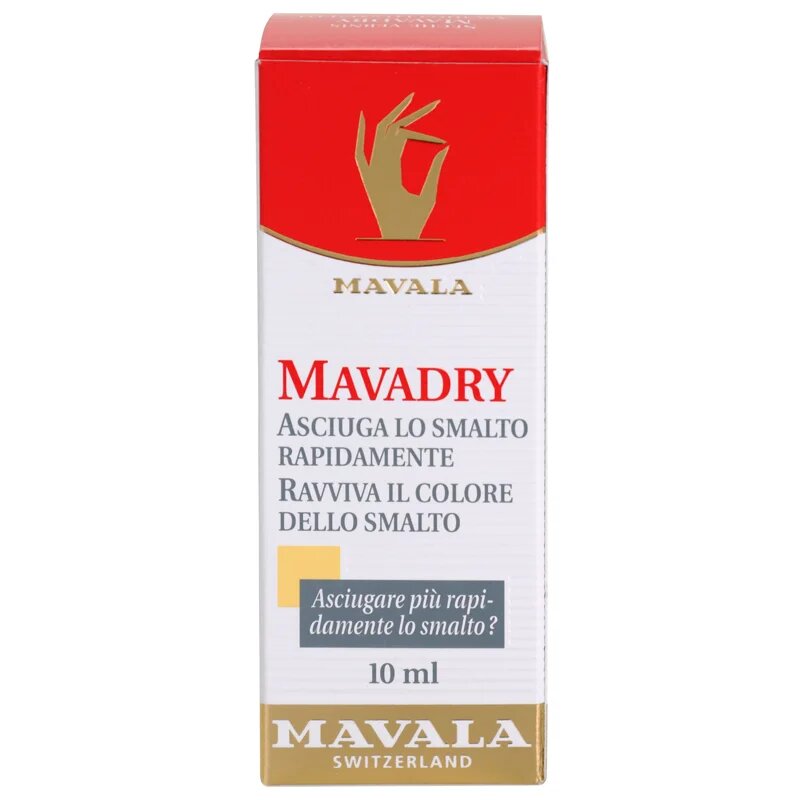 Mavala Nail Beauty MavaDry lak na nehty urychlující schnutí 10 ml