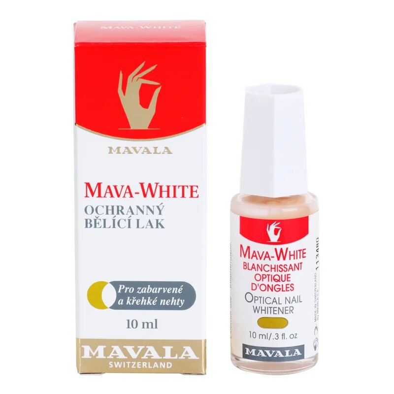 Mavala Nail Camouflage Mava-White bělicí lak na nehty 10 ml