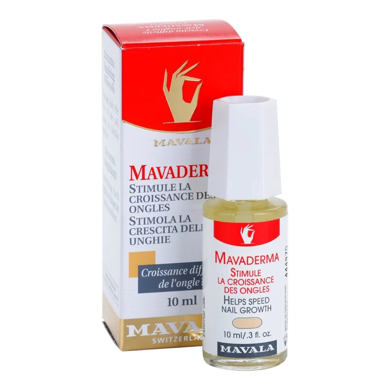 Mavala Nail Care Mavaderma vyživující olej pro růst nehtů 10 ml
