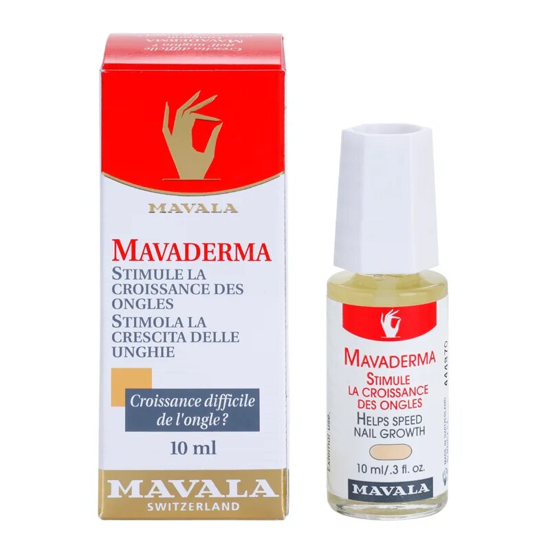 Mavala Nail Care Mavaderma vyživující olej pro růst nehtů 10 ml