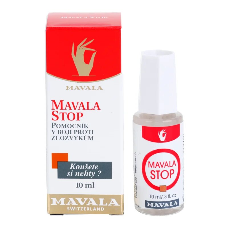 Mavala Stop průhledný lak proti kousání nehtů 10 ml