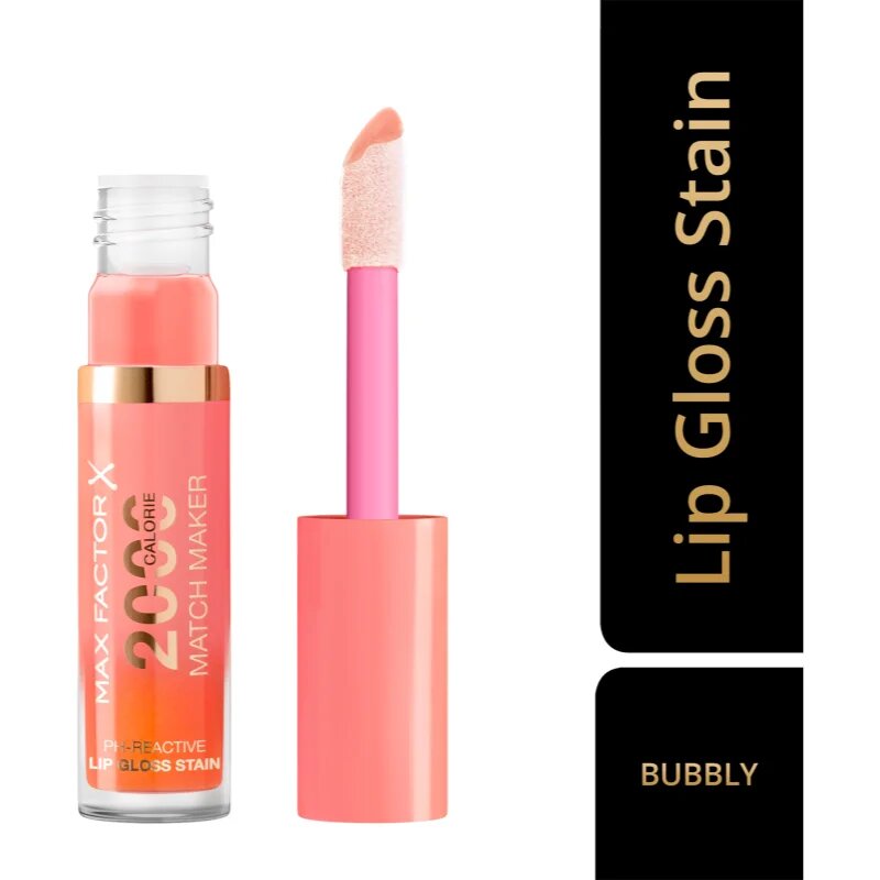Max Factor 2000 Calorie Match Maker lesk na rty reagující na pH odstín 010 Bubbly 4.4 ml