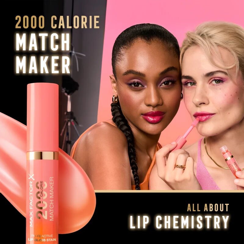 Max Factor 2000 Calorie Match Maker lesk na rty reagující na pH odstín 030 Daring 4.4 ml