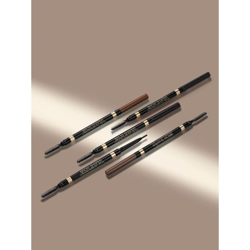 Max Factor Brow Shaper automatická tužka na obočí s kartáčkem odstín 20 Brown 1 g