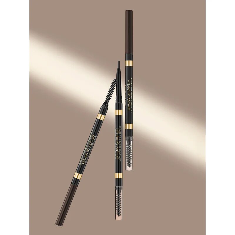 Max Factor Brow Shaper automatická tužka na obočí s kartáčkem odstín 30 Deep Brown 1 g
