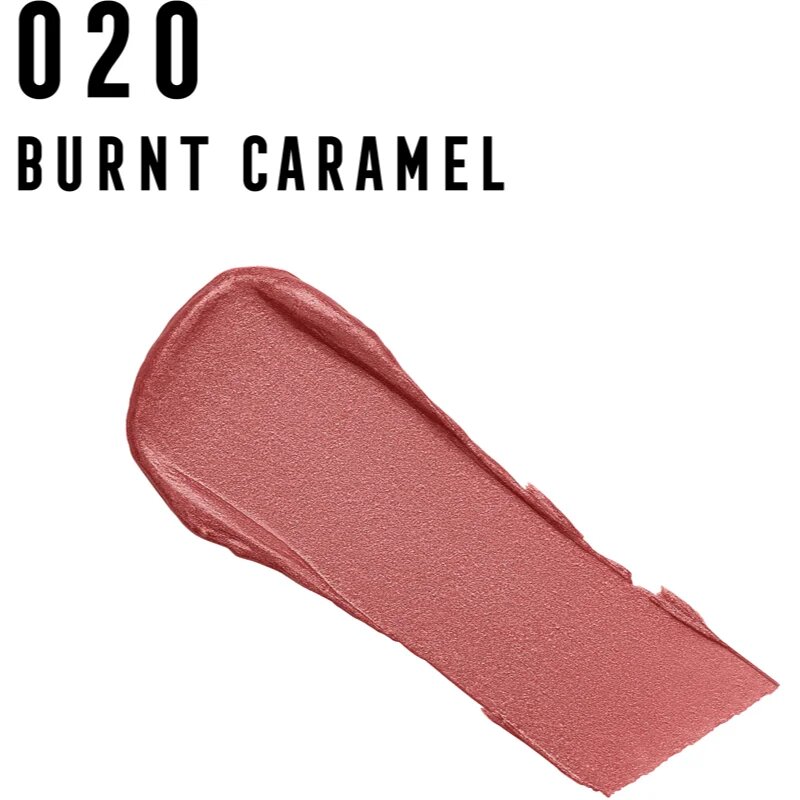 Max Factor Colour Elixir 24HR Moisture hydratační rtěnka odstín 020 Burnt Caramel 48 g