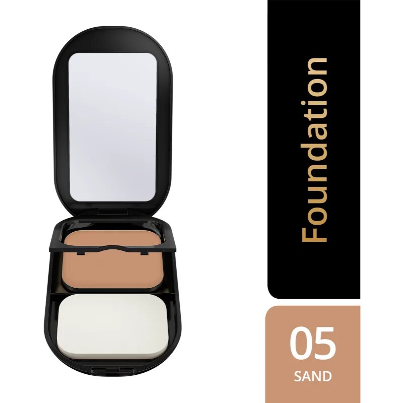 Max Factor Facefinity Refillable kompaktní matující make-up SPF 20 náhradní náplň 005 Sand 10 g