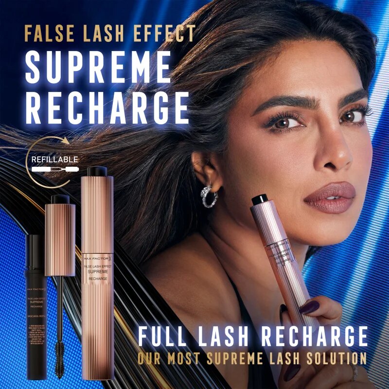 Max Factor False Lash Effect Serum Mascara řasenka pro efekt umělých řas – náhradní náplň odstín Black 8 ml