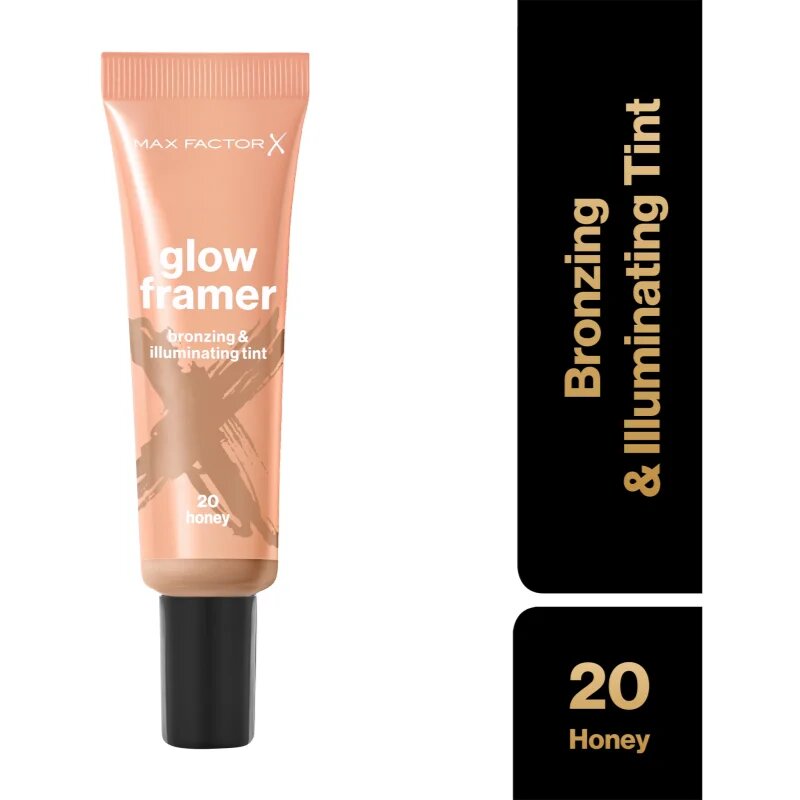 Max Factor Miracle Pure Glow Framer bronzující fluid odstín 20 Honey 30 ml