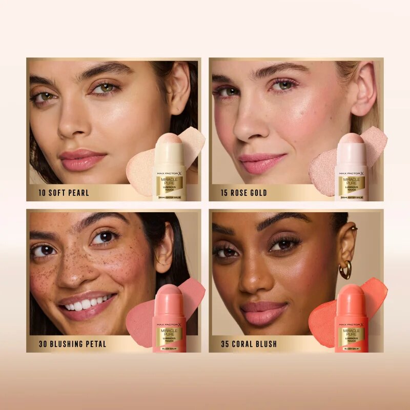 Max Factor Miracle Pure Luminous Touch krémový rozjasňovač odstín 10 Soft Pearl 6 g