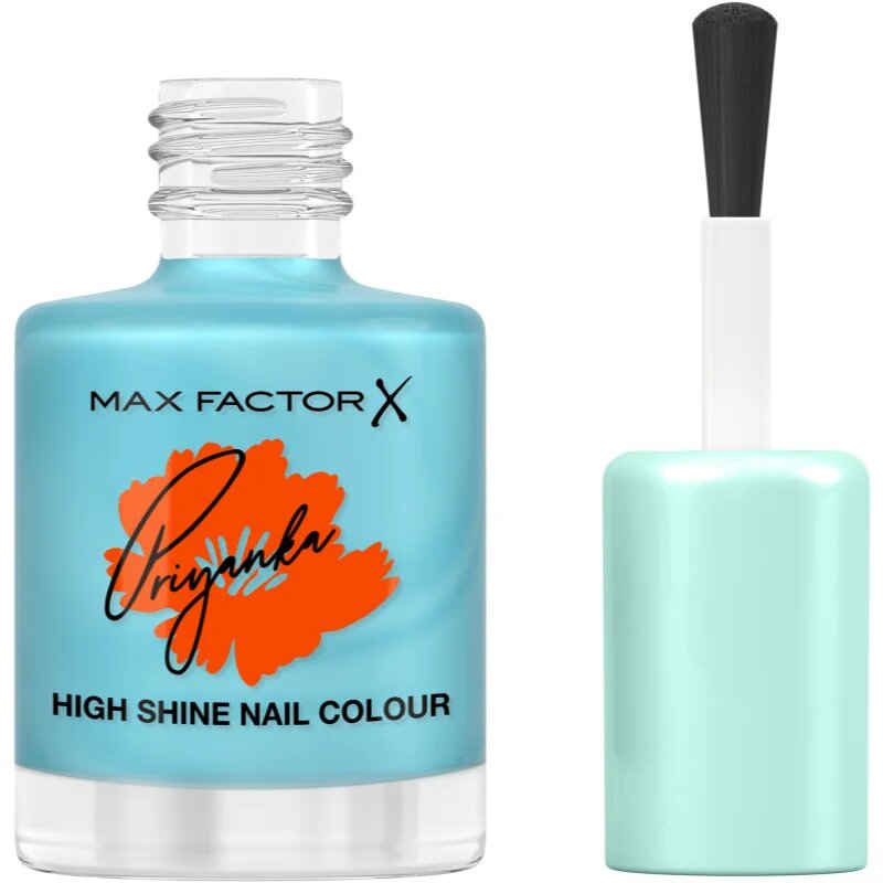 Max Factor x Priyanka Miracle Pure rychleschnoucí lak na nehty limitovaná edice odstín 880 Sunlit Waters 12 ml