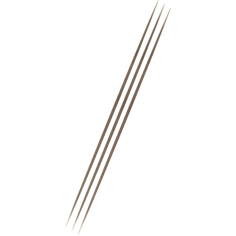 MAYBELLINE NEW YORK Brow Inserts fix na obočí s kartáčkem 2 v 1 odstín 4 Medium Brown 1.25 ml