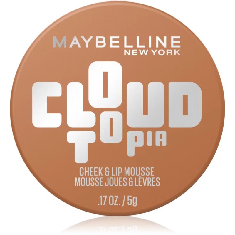 MAYBELLINE NEW YORK CloudTopia matná krémová tvářenka na rty a tváře odstín 12 5 g