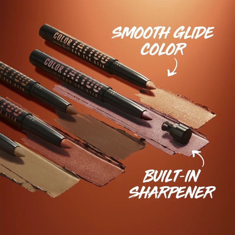 MAYBELLINE NEW YORK Color Tattoo 24 HR oční stíny a tužka na oči odstín I am spicy 1.4 g
