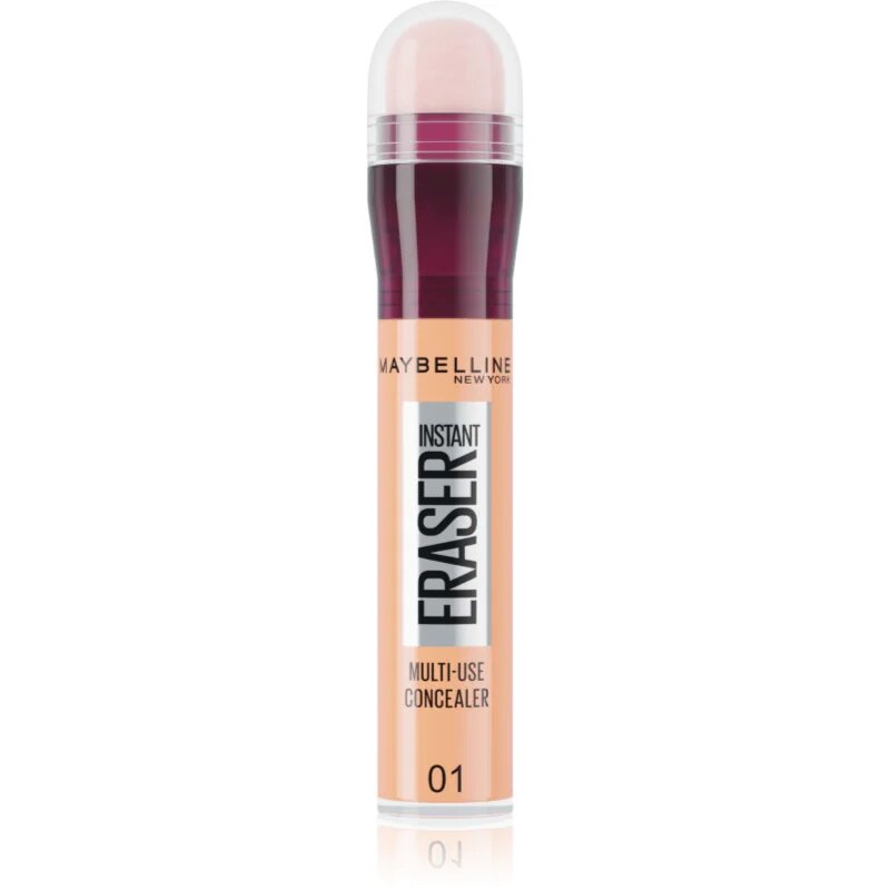 MAYBELLINE NEW YORK Instant Anti Age Eraser tekutý korektor s houbičkovým aplikátorem odstín 01 Light 6.8 ml