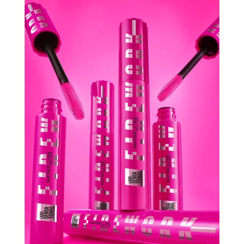 MAYBELLINE NEW YORK Lash Sensational Firework objemová řasenka odstín Black 10 ml