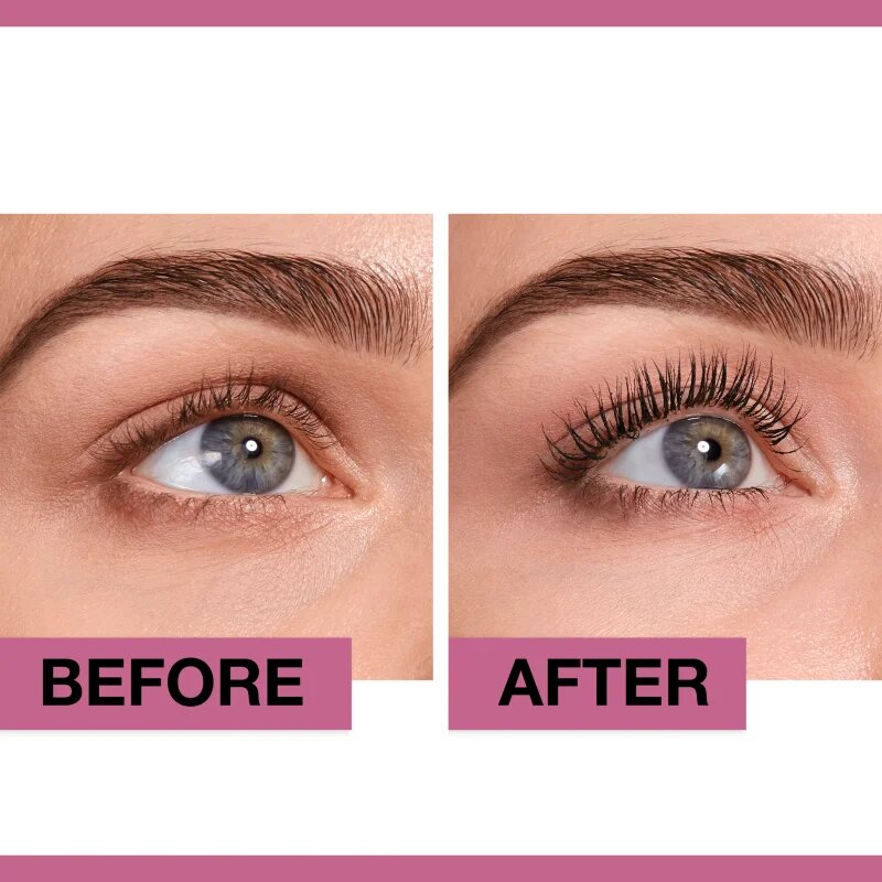 MAYBELLINE NEW YORK Lash Sensational voděodolná řasenka pro prodloužení natočení a objem odstín Black 9.4 ml