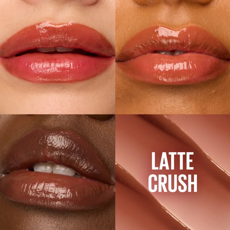 MAYBELLINE NEW YORK Lifter Glaze intenzivní hydratační balzám na rty s vysokým leskem odstín 009 Latte Crush 2.8 g