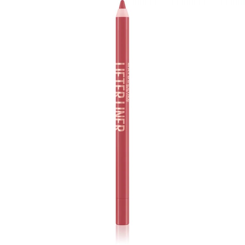 MAYBELLINE NEW YORK Lifter Liner konturovací tužka na rty s hydratačním účinkem odstín 009 Peaking 1.2 g