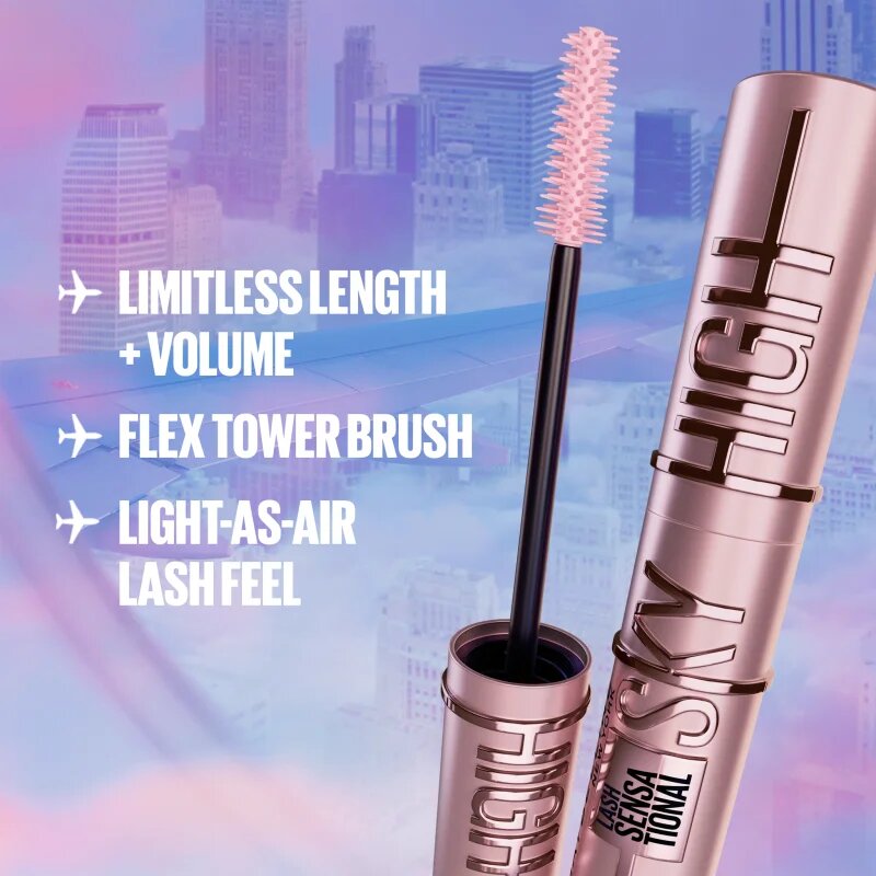 MAYBELLINE NEW YORK Make-Up Set řasenka a oční linky 2x1 ks