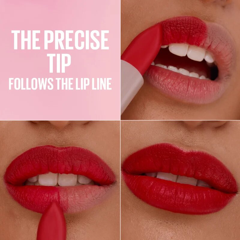 MAYBELLINE NEW YORK Serum Lipstick Matte matná rtěnka s hydratačním účinkem odstín 001 Crop Top 1 ks