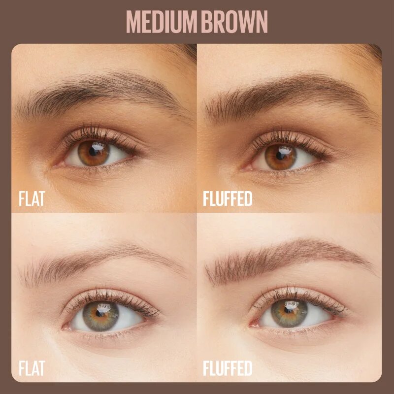 MAYBELLINE NEW YORK Super Fluff Mousse gel na obočí odstín 257 Medium Brown 5 ml