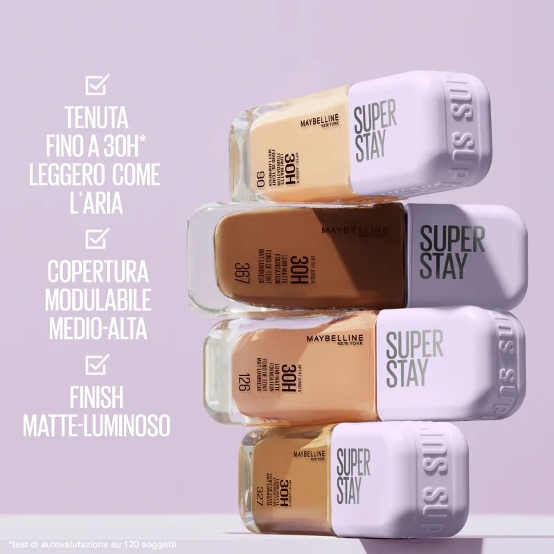 MAYBELLINE NEW YORK SuperStay Lumi-Matte lehký make-up pro dlouhotrvající efekt odstín 337 35 ml